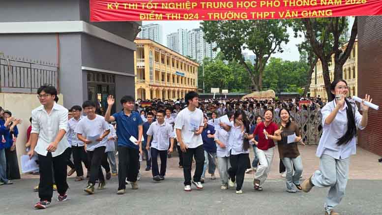 Từ 8h ngày 1/7, tra cứu điểm thi tốt nghiệp THPT 2026